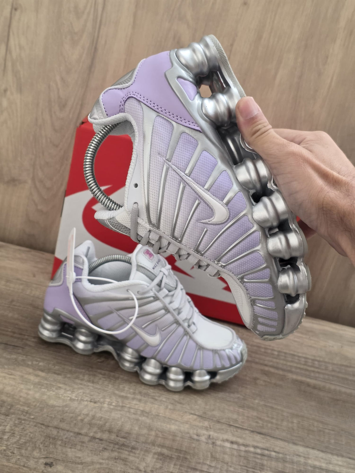 Shox gris lila