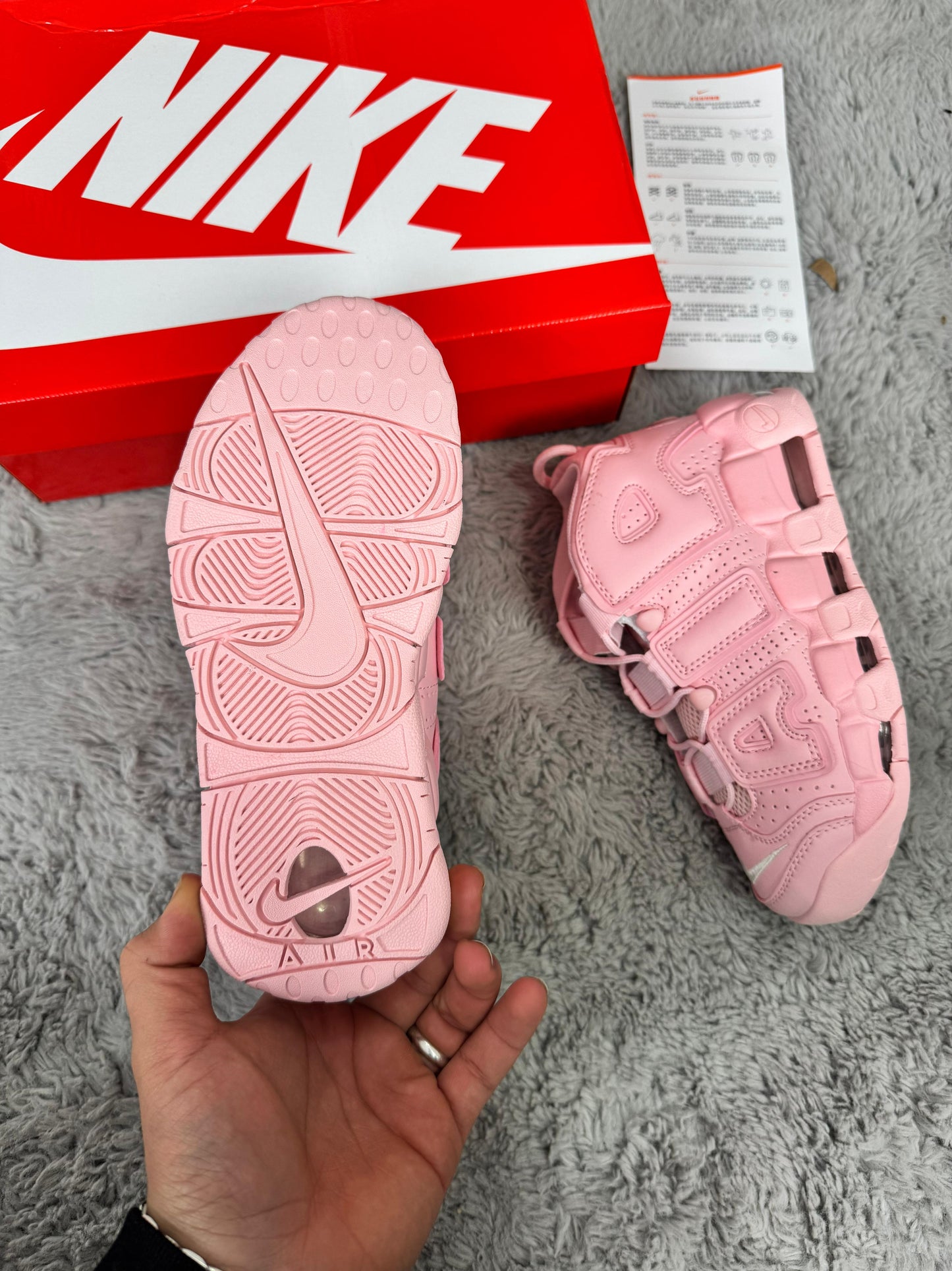 NIKE UPTEMPO ROSAS