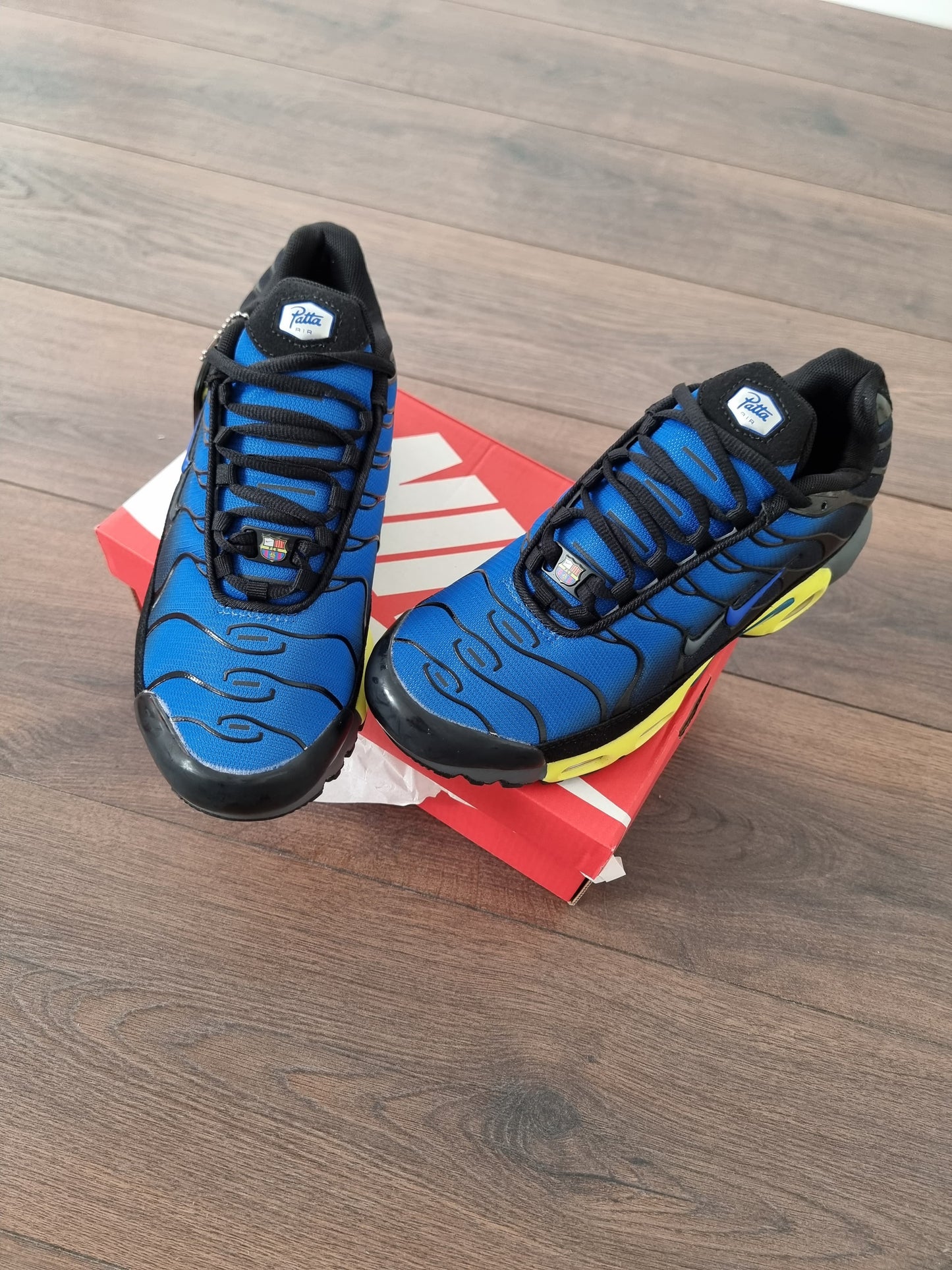 Tn patta Barcelona azul amarilla