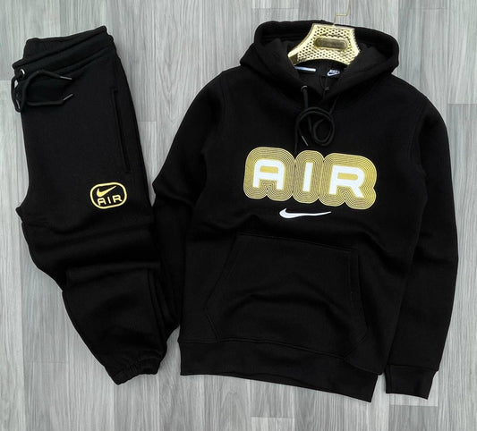 Chandals nike logo central air negro