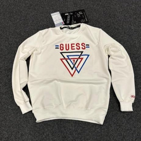 Sudadera Guess logo rojo