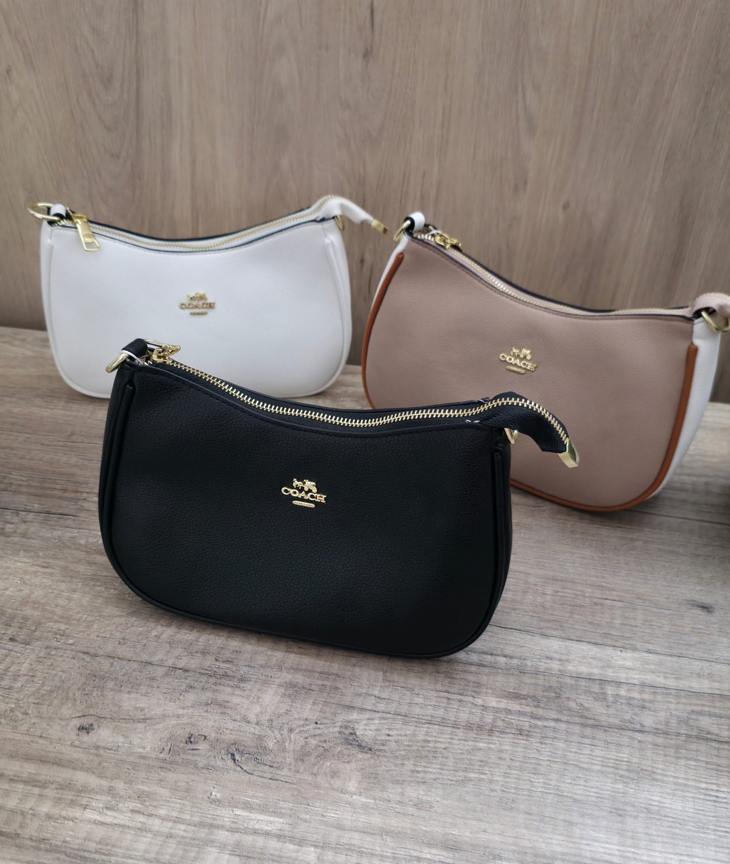 Bolso de Hombro Coach Blanco