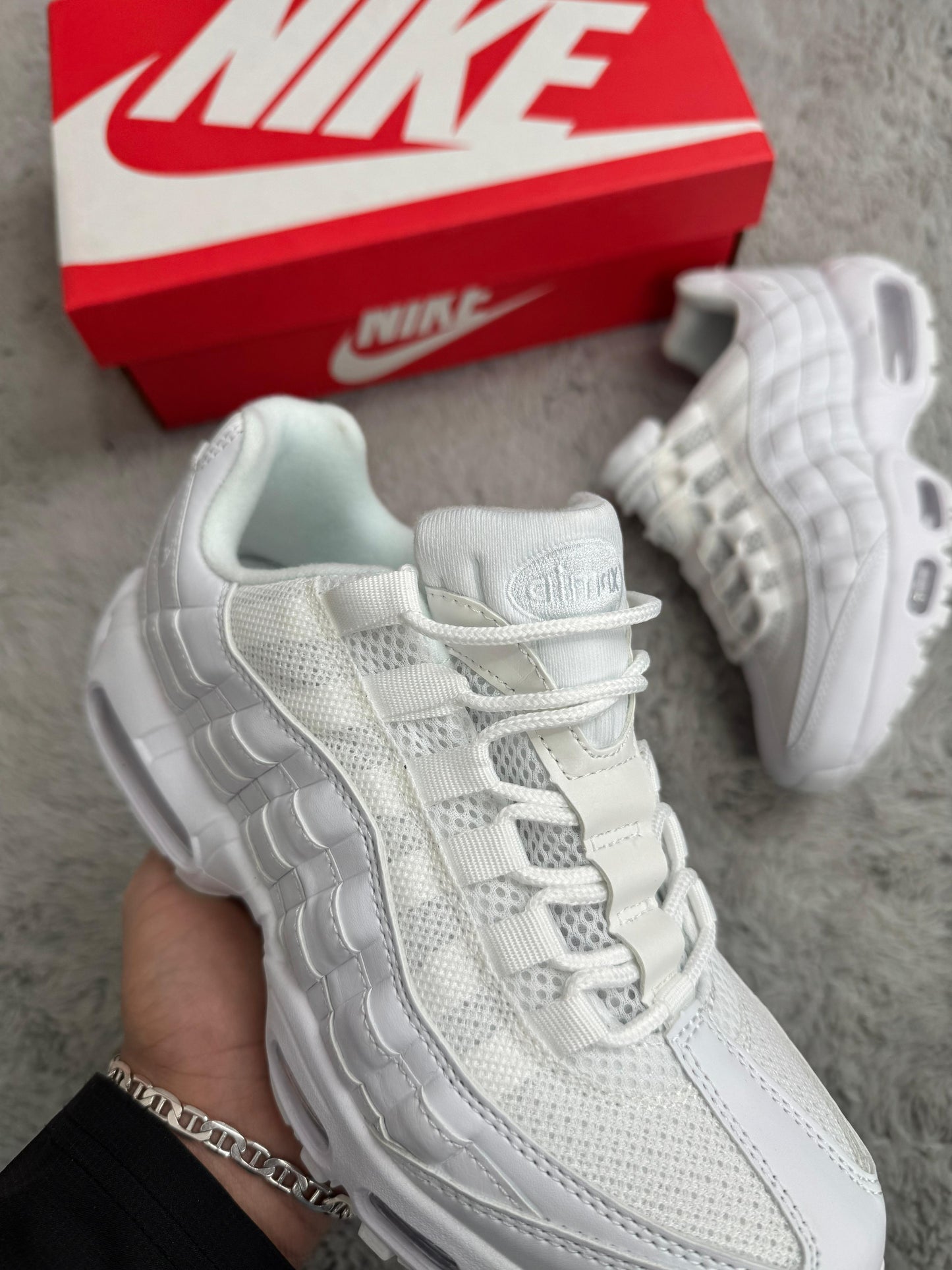 Air max 95 blancas