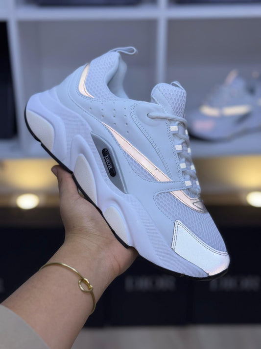 Dior b22 blancas detalles gris y negro
