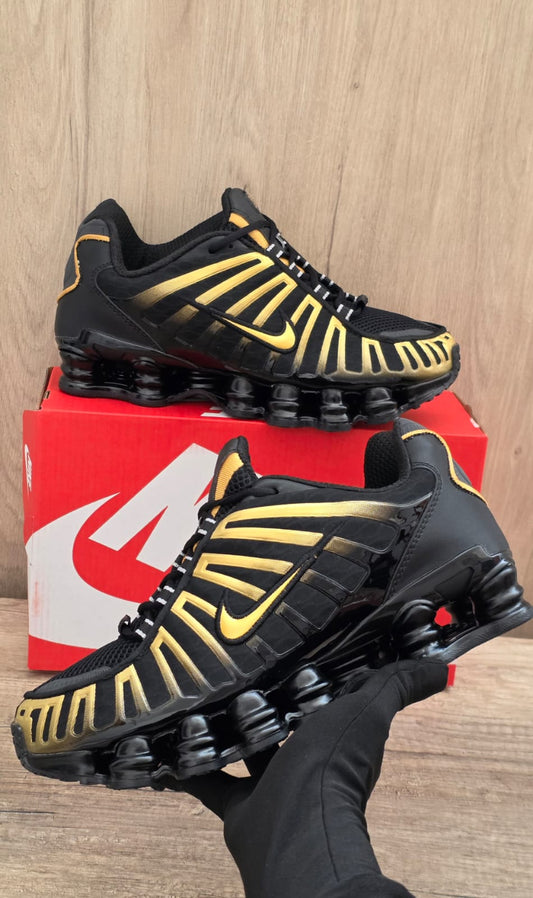 Shox negra dorada