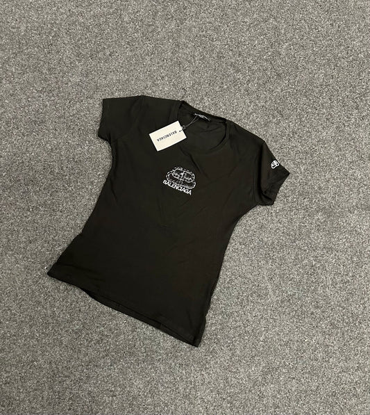 Camiseta balenciaga negro