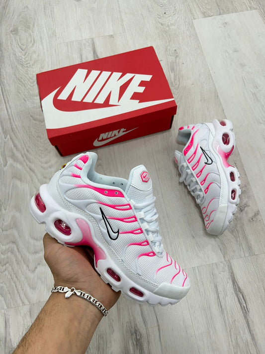 Nike tn blanca y rosa