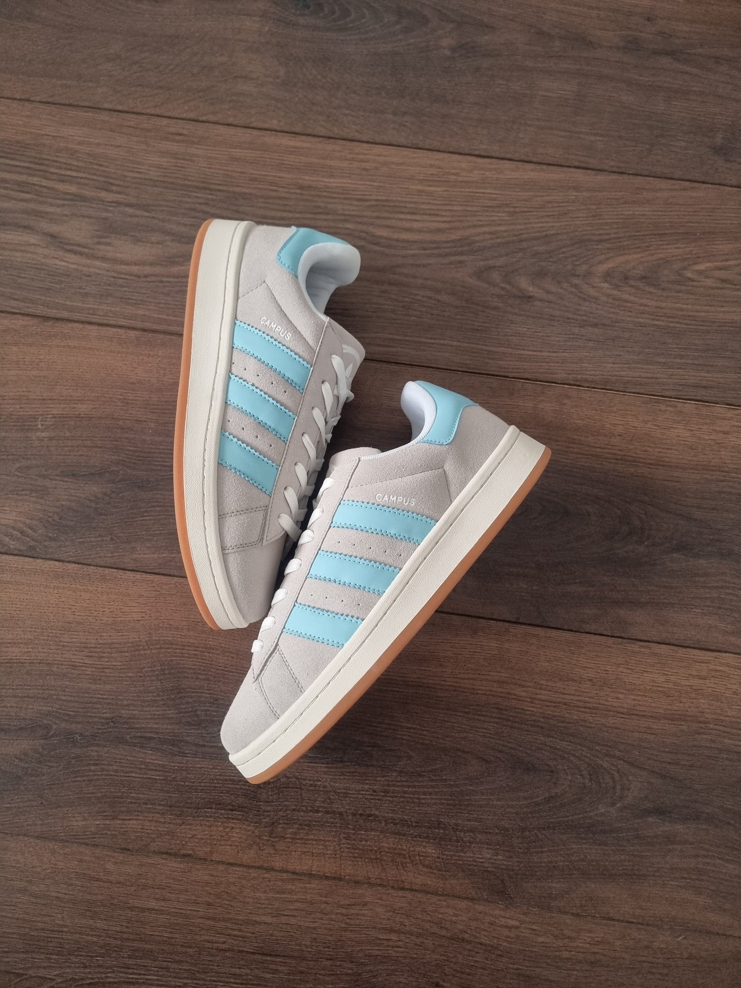 Adidas campus gris azul