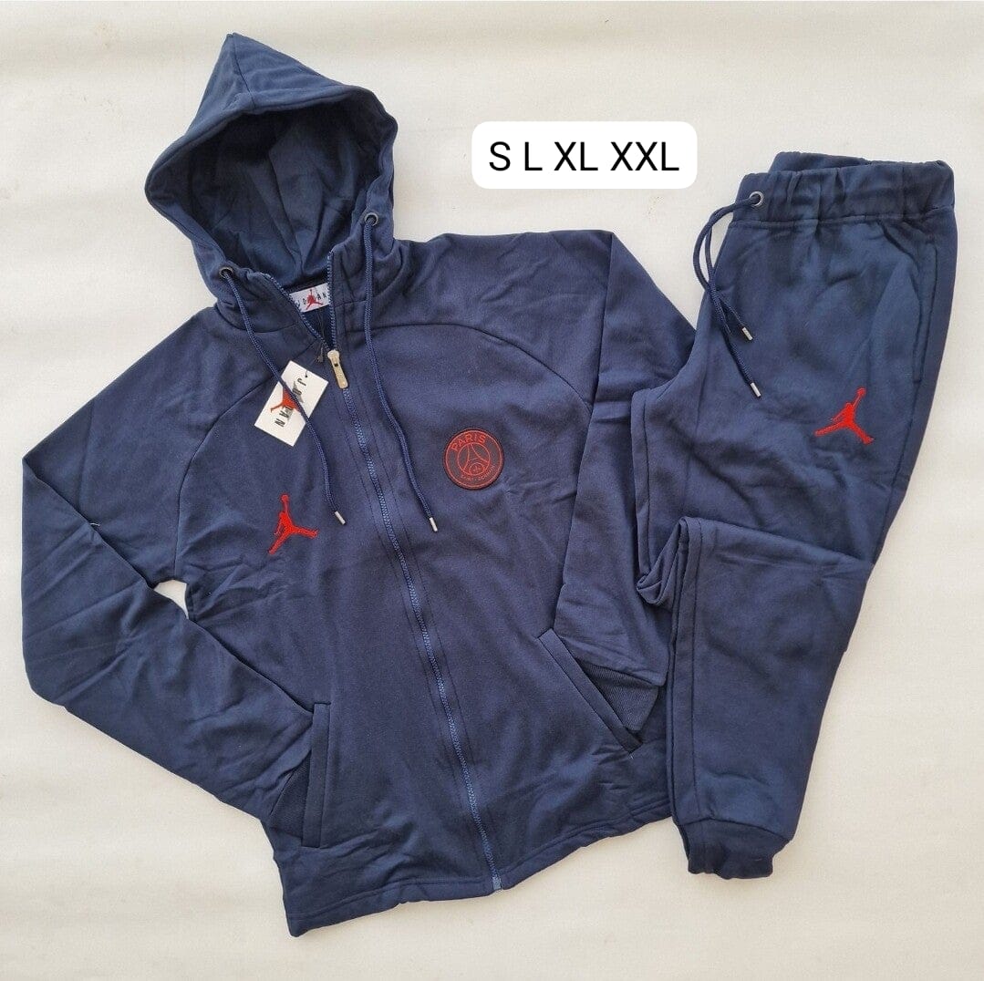 Chandal jordan x psg azul logo rojo