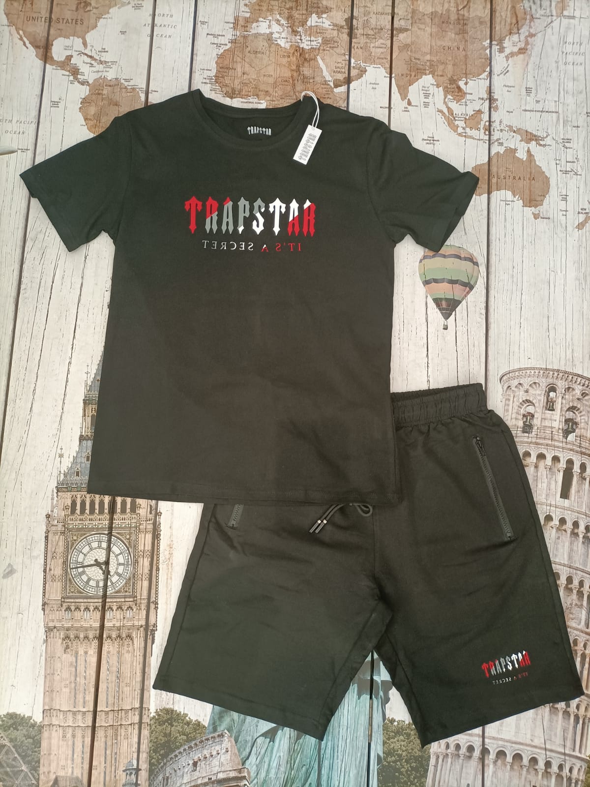 Conjunto verano trapstar negro