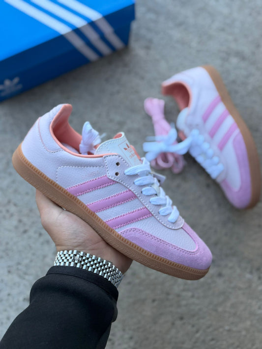 Adidas samba rosa linea rosas