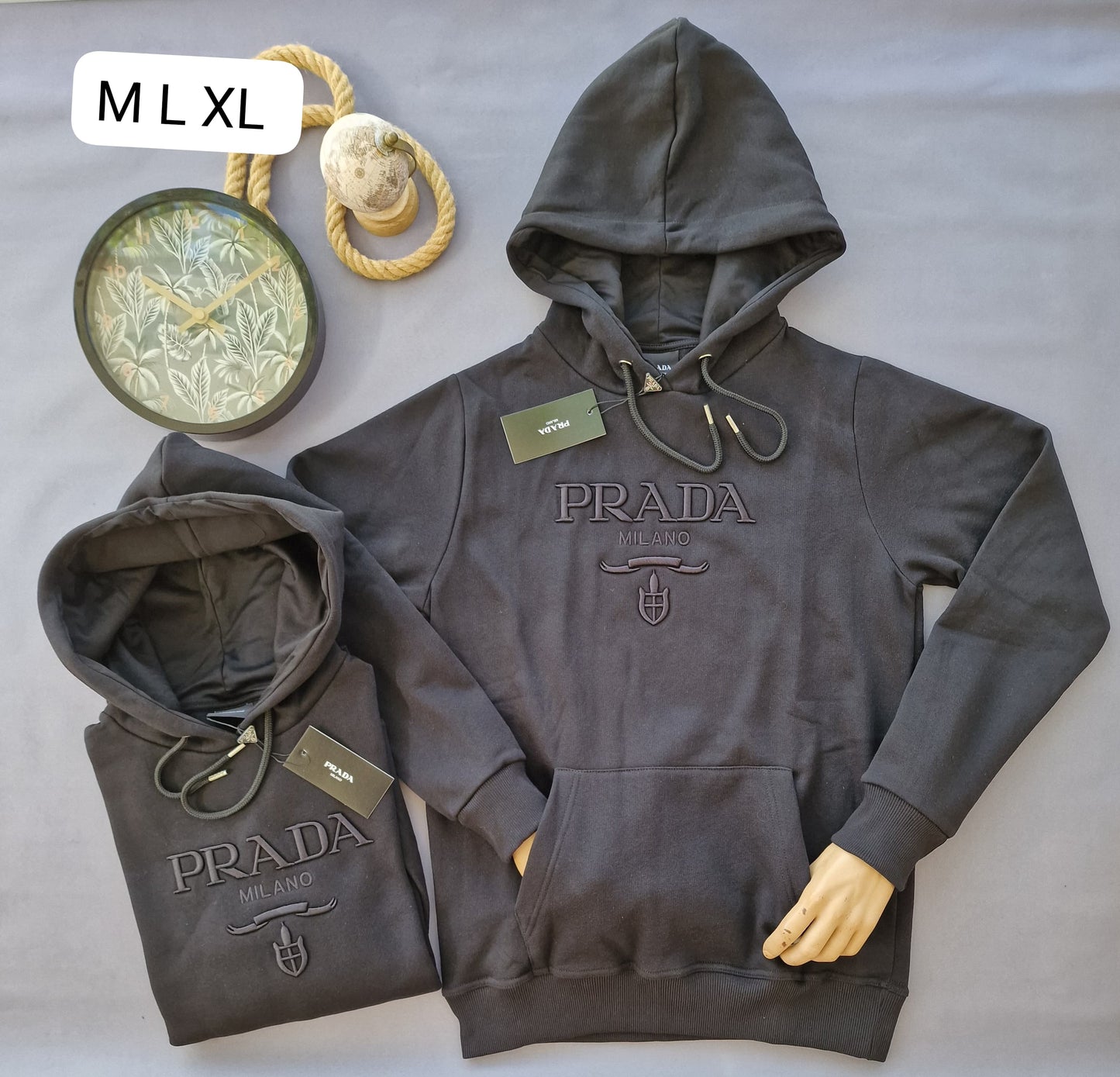 Sudadera PRADA G5 negra