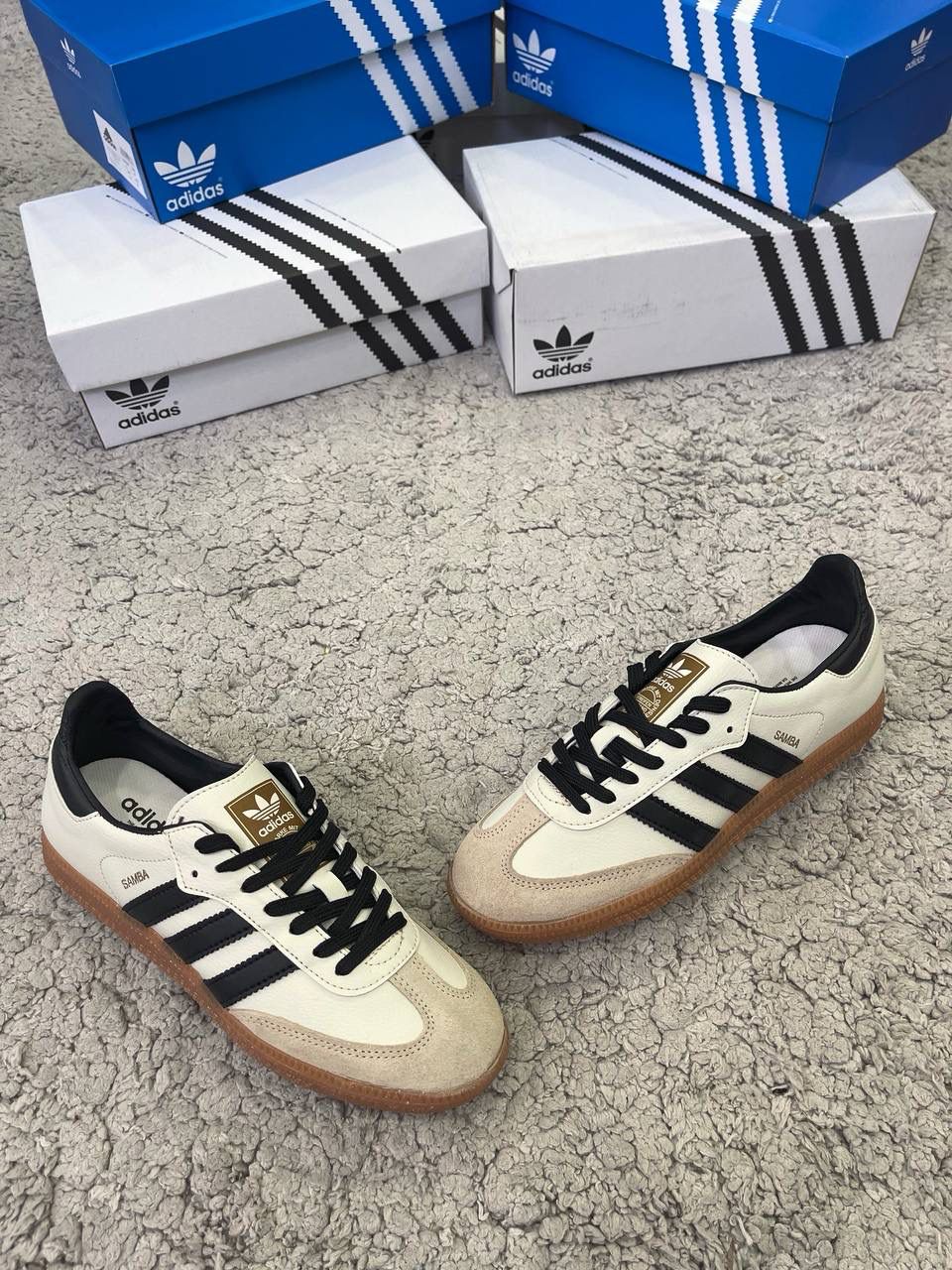 ADIDAS SAMBA BEIGE NEGRO