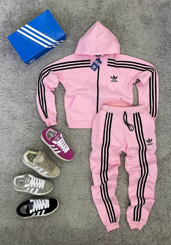 CHANDAL ADIDAS CLASSIC chica rosa y negro