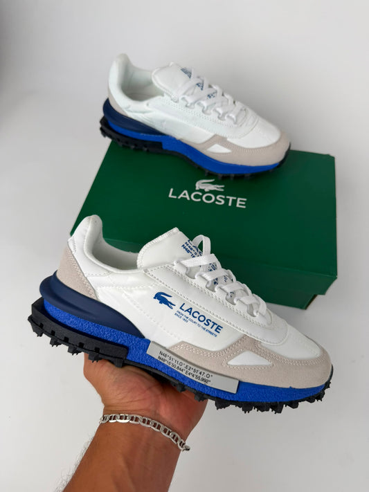 Zapatillas Lacoste Elite Active blanco detalles azules