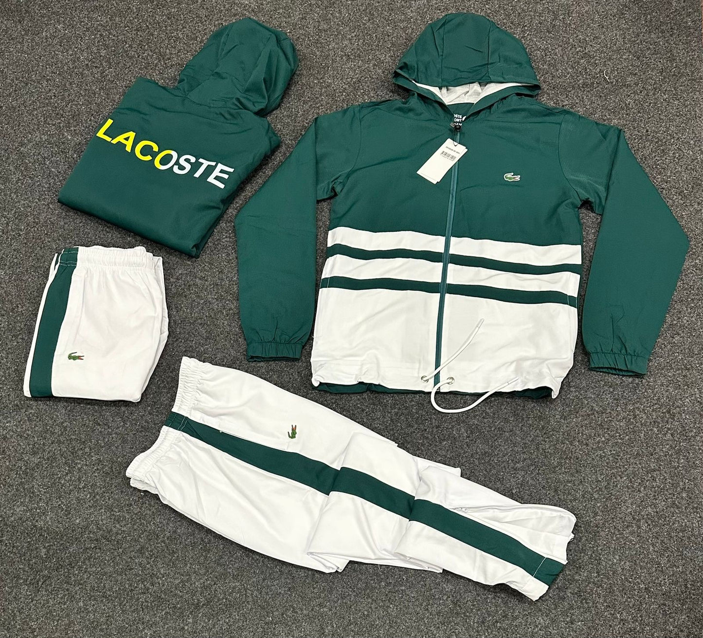 Chándal lacoste verde