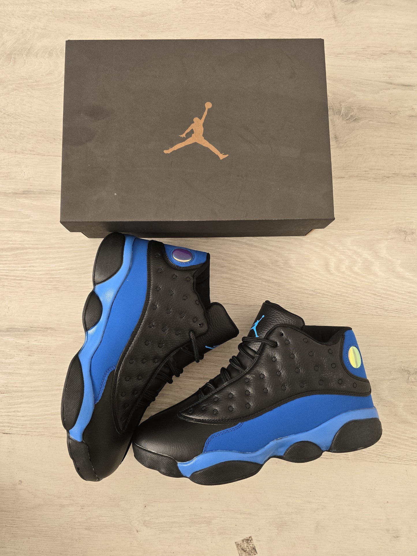 JORDAN 13 NEGRA AZUL