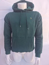 Sudadera ralph lauren verde logo blanco