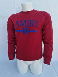 Sudadera AMIRI logo azul