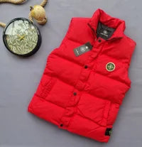 Chaleco Stone Island rojo