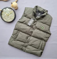 Chaleco Stone Island verde bosque