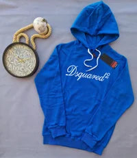 Sudadera DSQUARED G5 azul y blanco