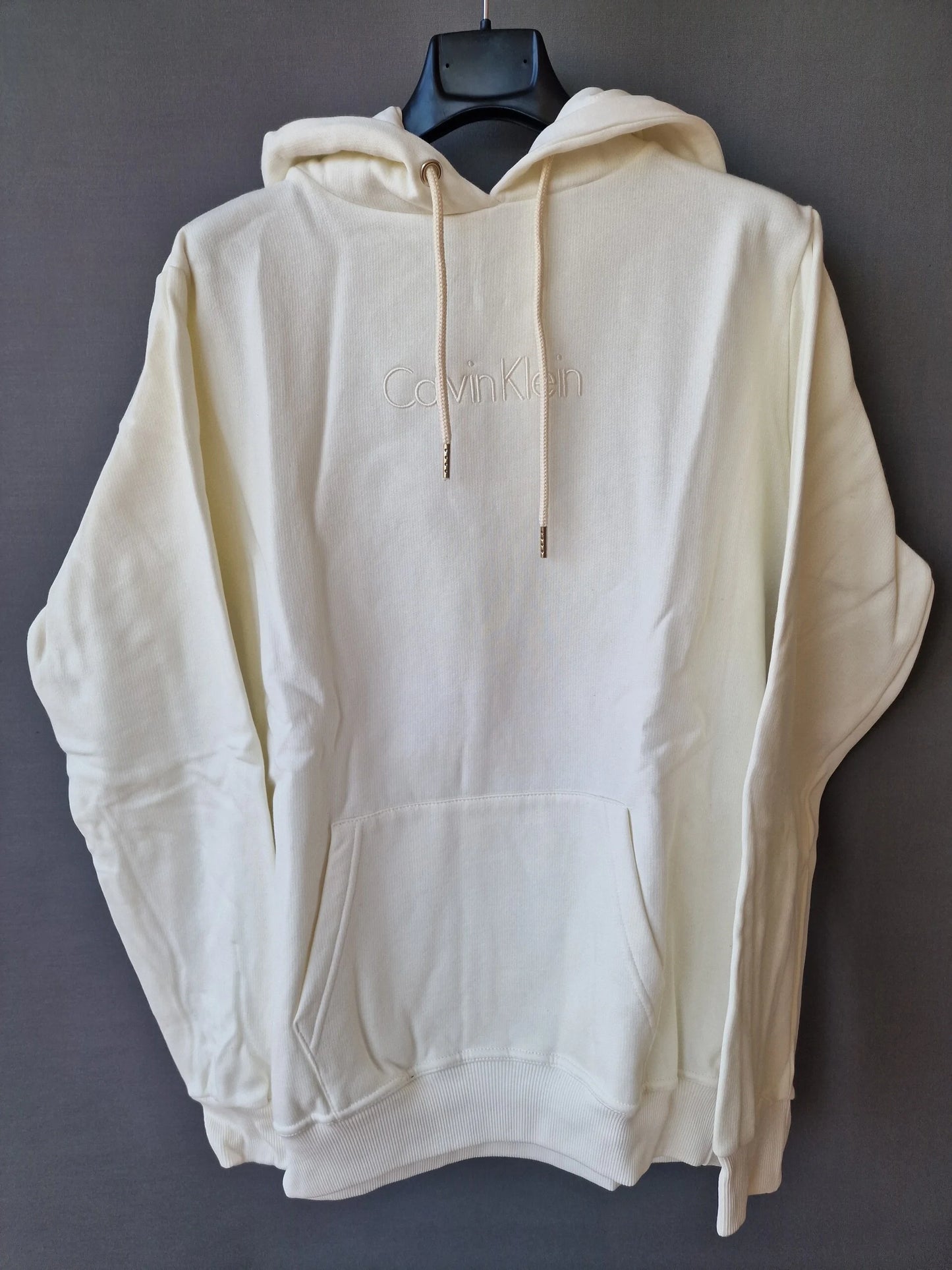 Sudadera Calvin Klein G5 blanco logo blanco