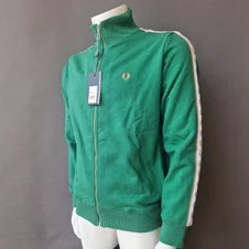 Chaqueta FRED PERRY G5 verdes detalles dorados
