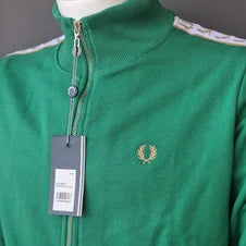 Chaqueta FRED PERRY G5 verdes detalles dorados