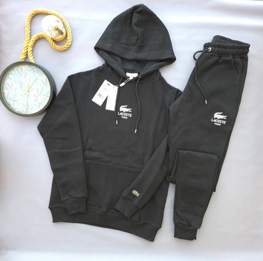 Chandal lacoste azul marino logo blanco