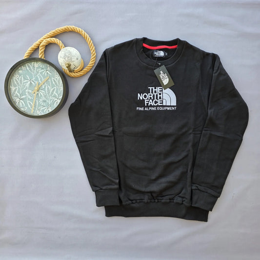 Sudadera North Face G5 negro logo blanco