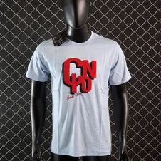 Camiseta DSQUARED2 blanca rojo contorno negro