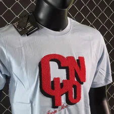 Camiseta DSQUARED2 blanca rojo contorno negro