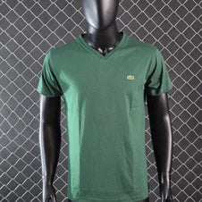 Camiseta lacoste verde logo verde