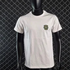 Camiseta LACOSTE azul marino logo verde y amarillo