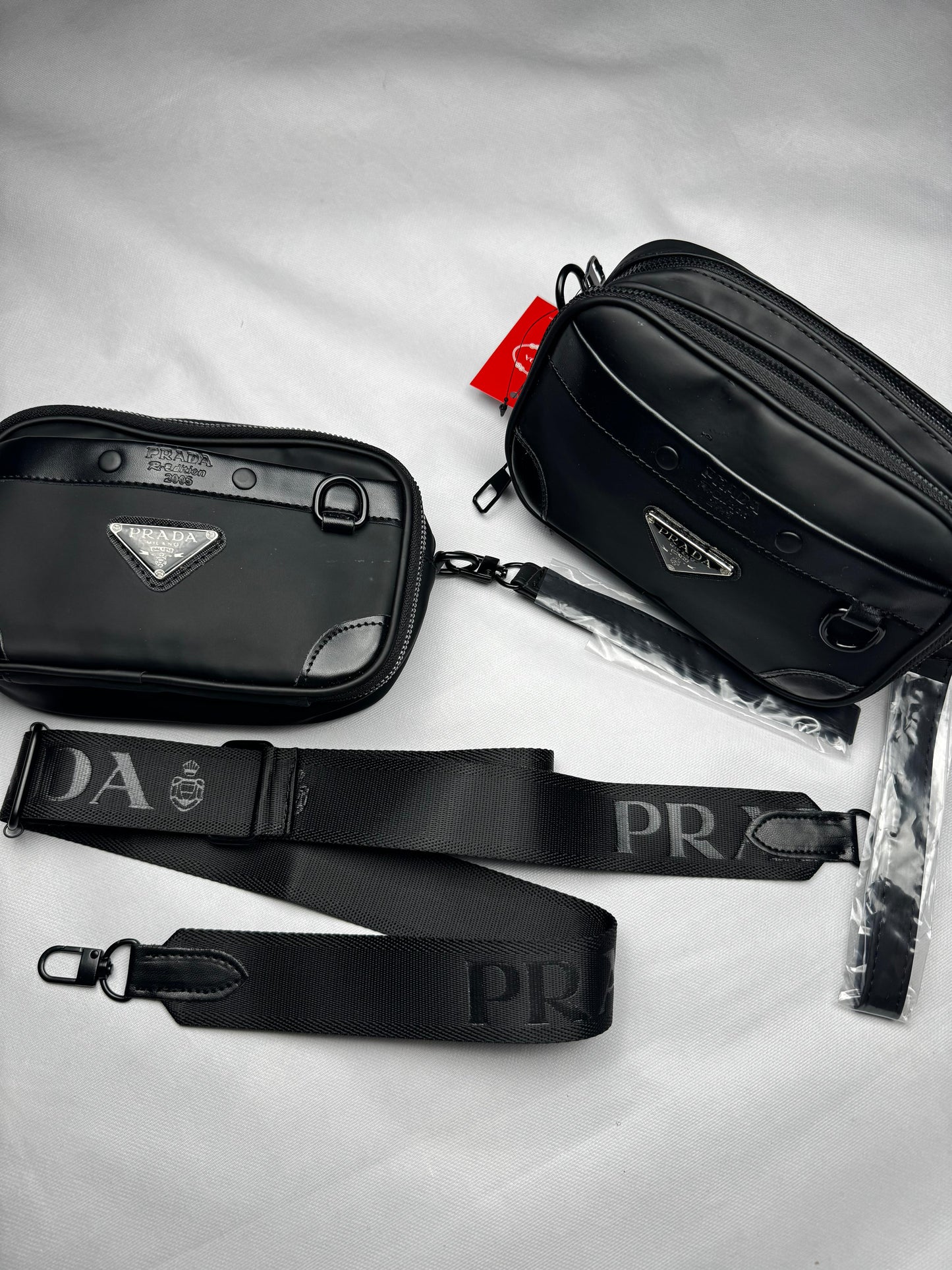 Riñonera Prada negra