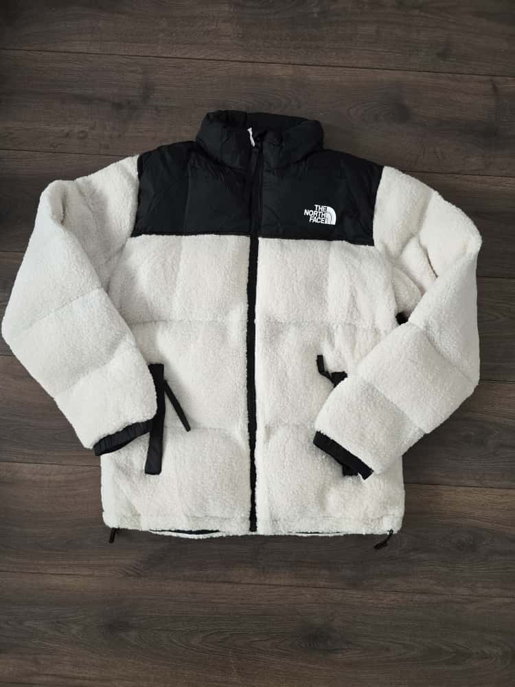 Abrigo north face oreo lana