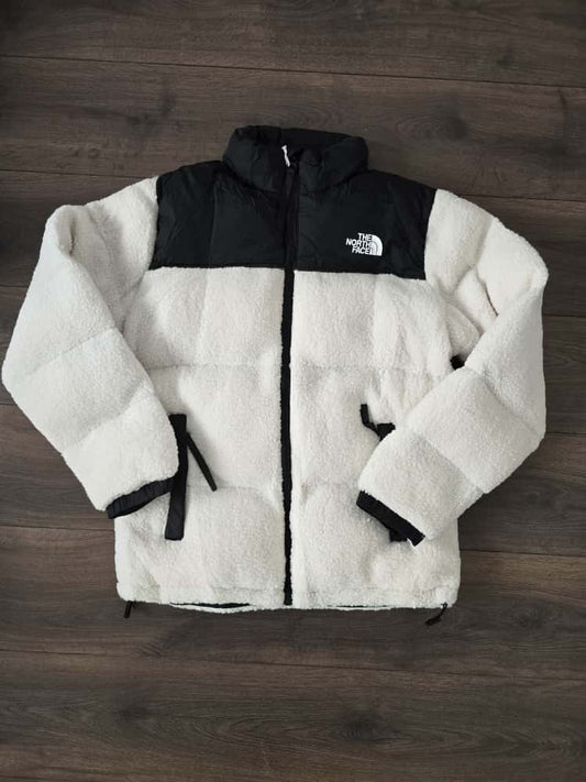 Abrigo north face oreo lana