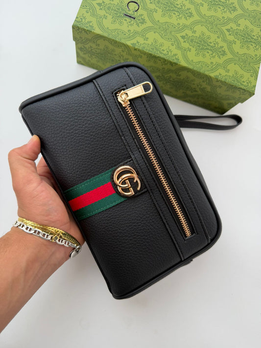 Bolso Hombre Gucci logo dorado