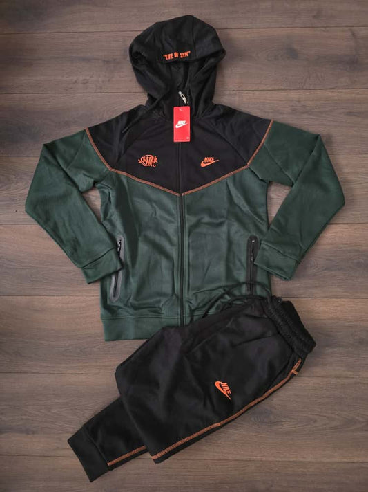 Chandal central cee verde negro