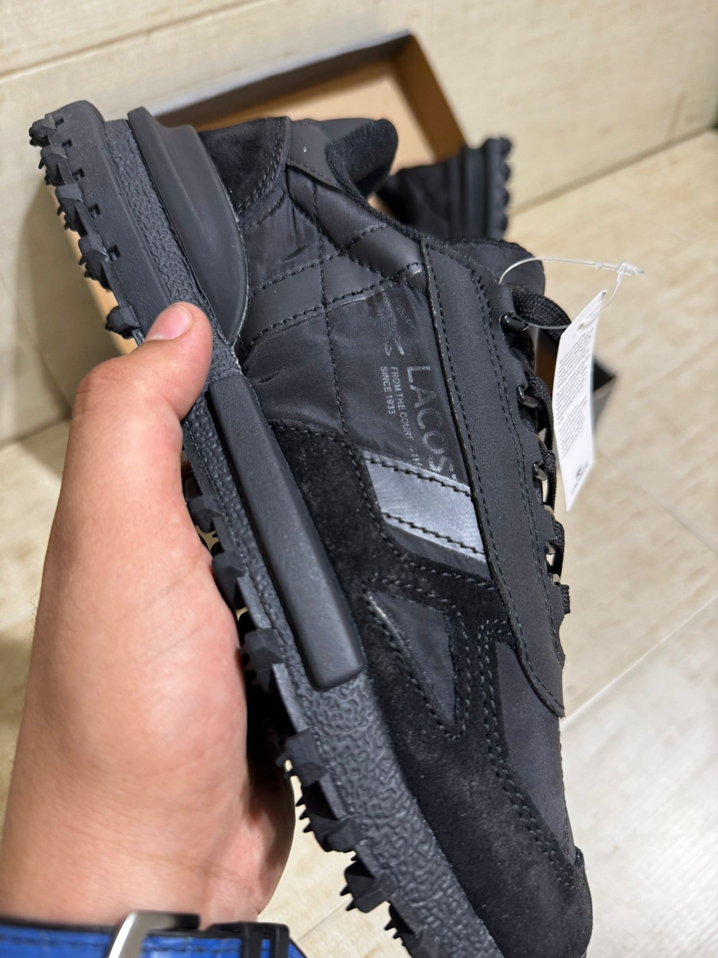 Zapatillas Lacoste Active negras