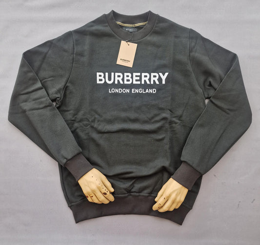 Sudadera BURBERRY G5 negro logo blanco