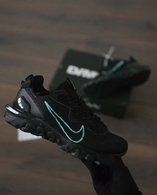 React negra logo azul