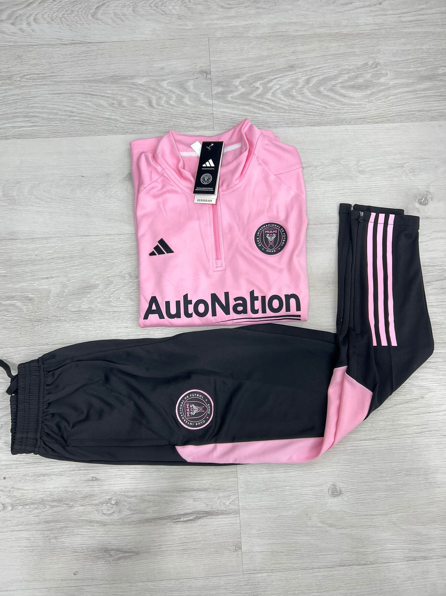 Chandal Inter Miami rosa y negro