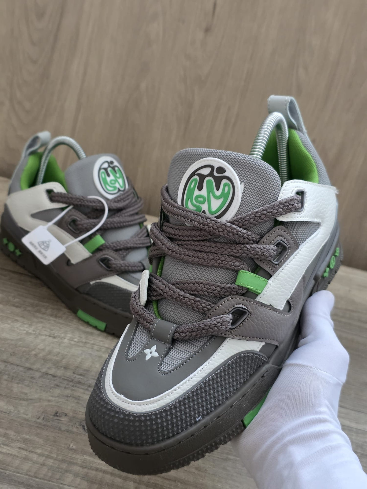 Lv skate marron verde