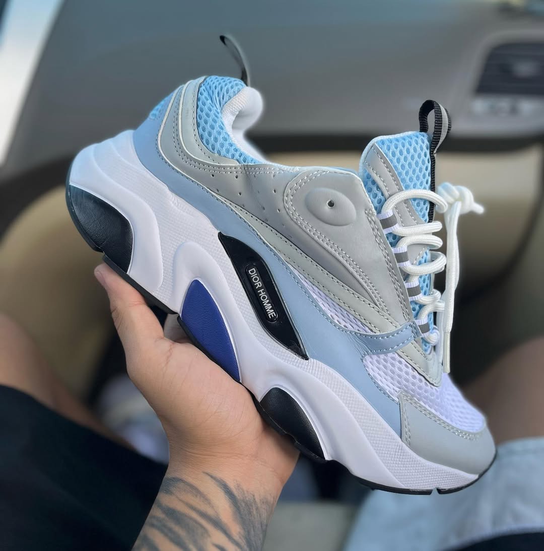Dior b22 gris azul y blanco