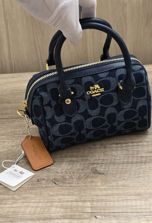 Bolso mini Coach Azul