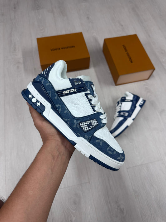 LV Trainer azules y blancas