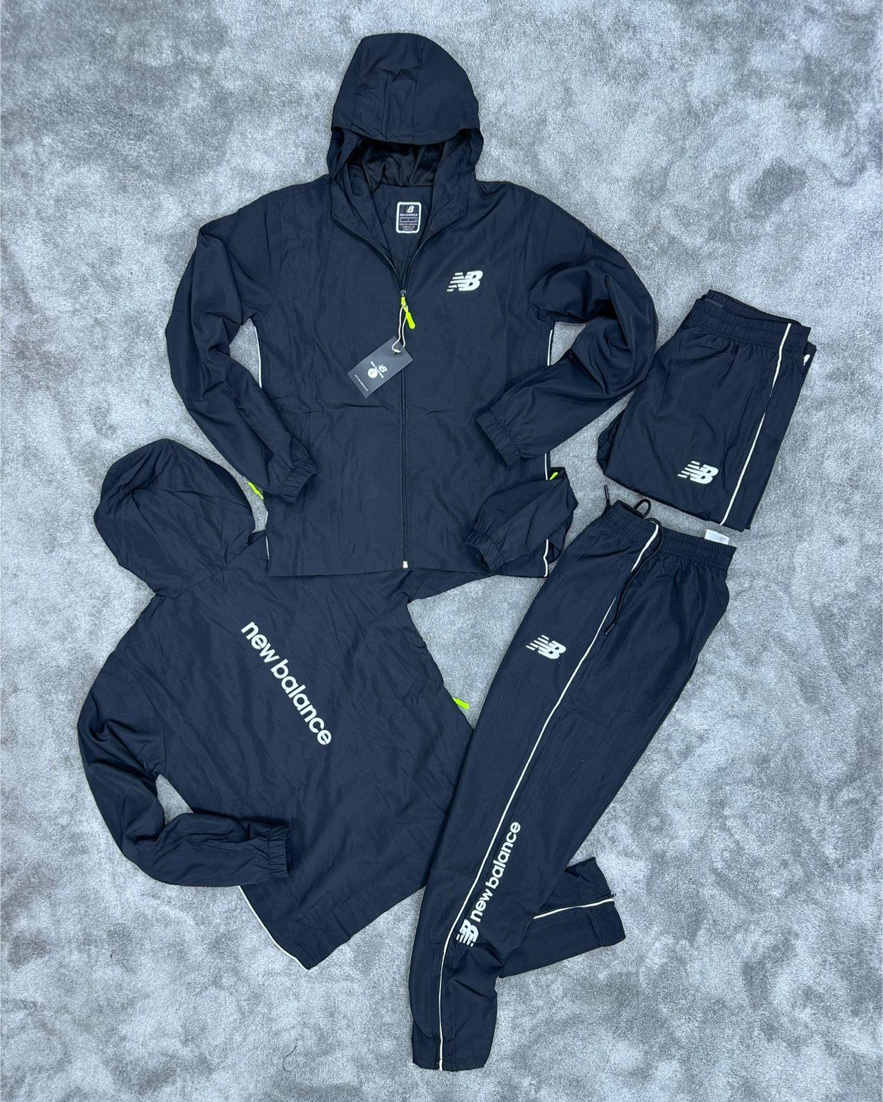 Chandal New Balance negro logo negro