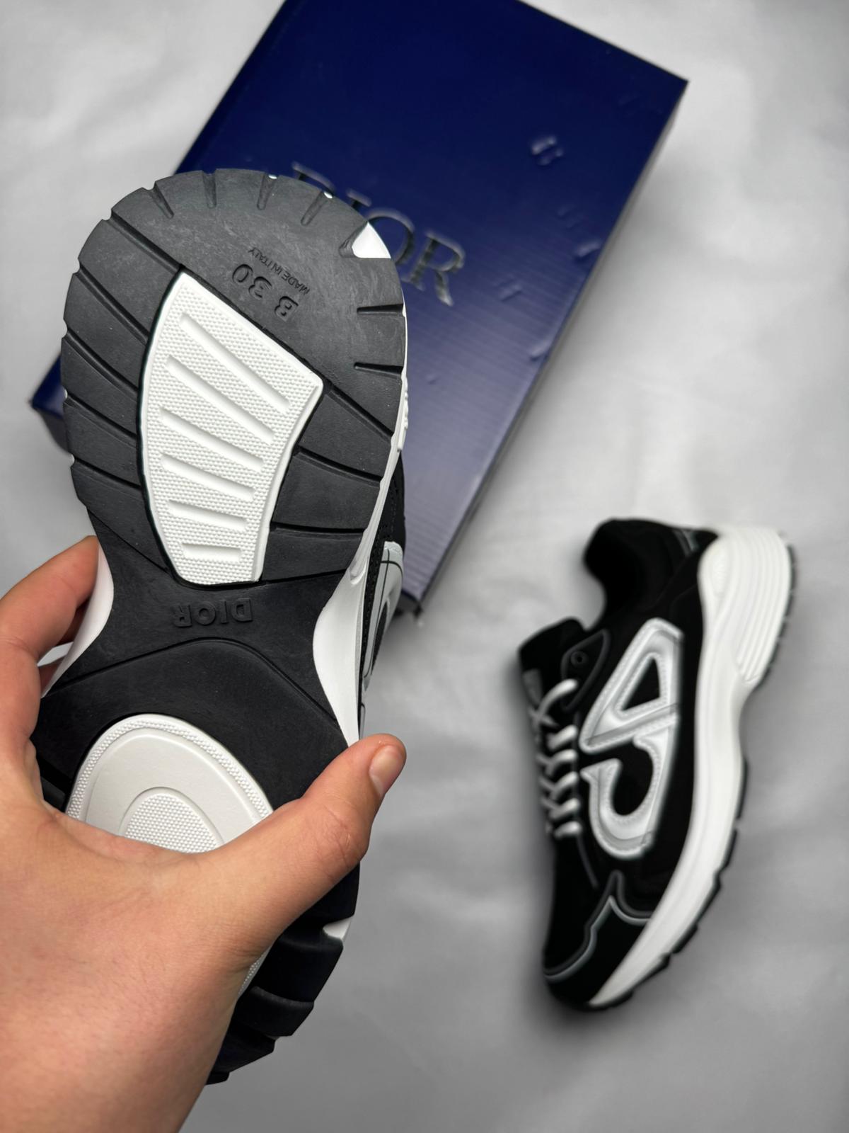 Dior b30 negras y gris detalles blancos